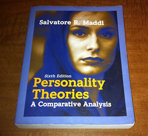 Stock image for Personality Theories : A Comparative Analysis for sale by SecondSale