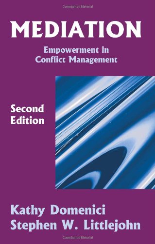 Beispielbild fr Mediation : Empowerment in Conflict Management zum Verkauf von Better World Books