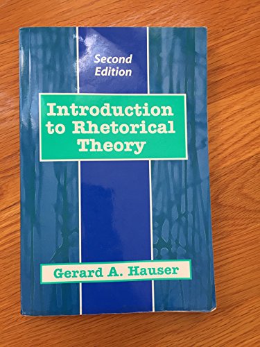Stock image for Introduction to Rhetorical Theory for sale by SecondSale