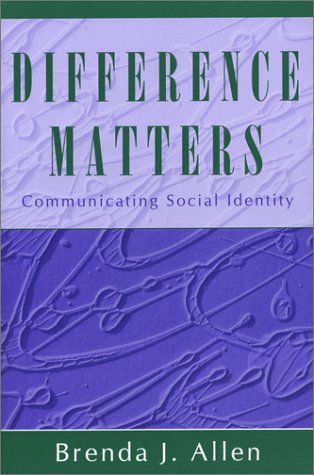 Beispielbild f�r Difference Matters: Communicating Social Identity zum Verkauf von World of Books (was SecondSale)