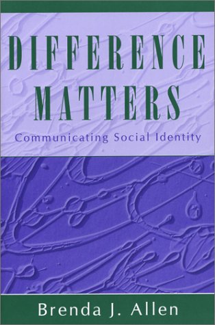Imagen de archivo de Difference Matters: Communicating Social Identity a la venta por Ergodebooks