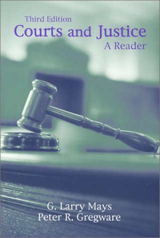 Stock image for Courts and Justice: A Reader for sale by Virginia Martin, aka bookwitch