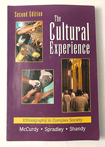 Beispielbild fr The Cultural Experience: Ethnography in Complex Society zum Verkauf von BooksRun