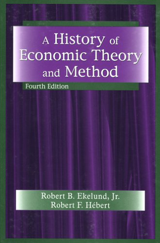 Imagen de archivo de A History of Economic Theory and Method a la venta por HPB-Ruby