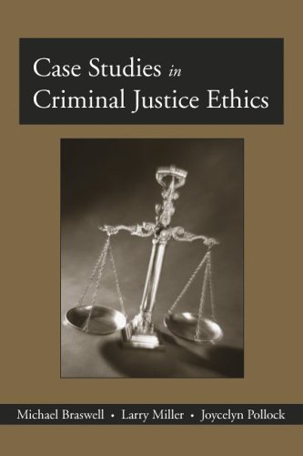 Beispielbild fr Case Studies in Criminal Justice Ethics zum Verkauf von HPB Inc.