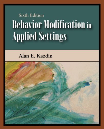 Stock image for Behavior Modification in Applied Settings for sale by BooksRun
