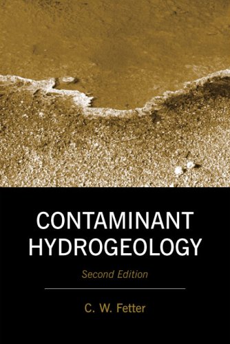 Imagen de archivo de Contaminant Hydrogeology a la venta por thebookforest.com