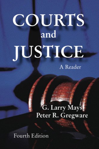 Imagen de archivo de Courts and Justice a la venta por Better World Books