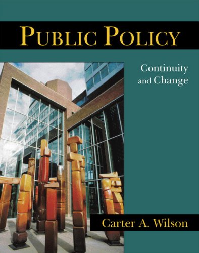 9781577665991: Public Policy: Continuity and Change