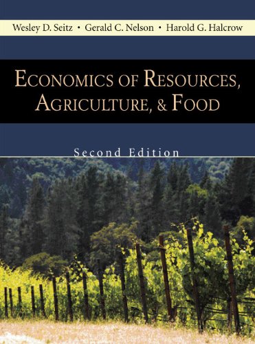 Imagen de archivo de Economics of Resources, Agriculture, and Food, Second Edition a la venta por Save With Sam