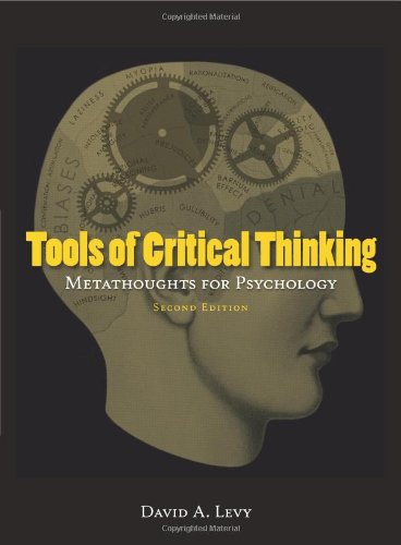 Imagen de archivo de Tools of Critical Thinking: Metathoughts for Psychology (Second edition) a la venta por HPB-Red