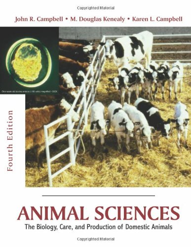 Beispielbild fr Animal Sciences: The Biology, Care, and Production of Domestic Animals zum Verkauf von HPB-Red