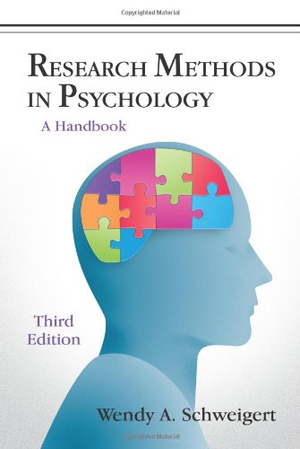 Imagen de archivo de Research Methods in Psychology: A Handbook a la venta por Ergodebooks