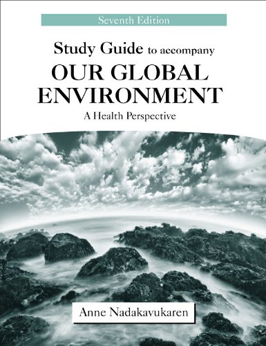 Imagen de archivo de Study Guide to Accompany Our Global Environment: A Health Perspective a la venta por SecondSale