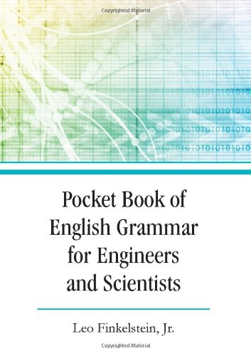 Stock image for Pocket Book of English Grammar for Engineers and Scientists for sale by BooksRun