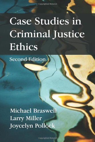 9781577667476: Case Studies in Criminal Justice Ethics