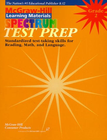 Stock image for Spectrum Test Prep: Grade 2 : Tesp Preparation for Rading Language Math (Spectrum Series) for sale by Discover Books