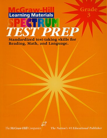 Beispielbild fr Spectrum Test Prep Grade 3 zum Verkauf von SecondSale