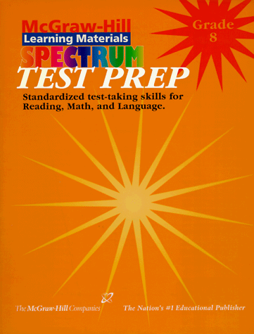 9781577681083: Spectrum Test Prep: Book 8 : Test Preparation for Reading, Language, Math