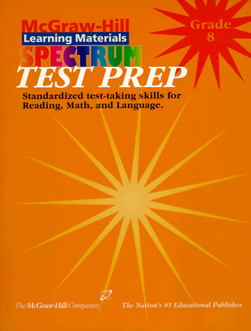 Stock image for Spectrum Test Prep: Book 8 : Test Preparation for Reading, Language, Math for sale by SecondSale