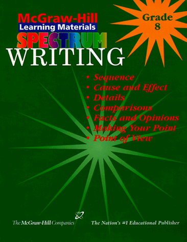 Imagen de archivo de Spectrum Writing: Grade 8 a la venta por Wonder Book
