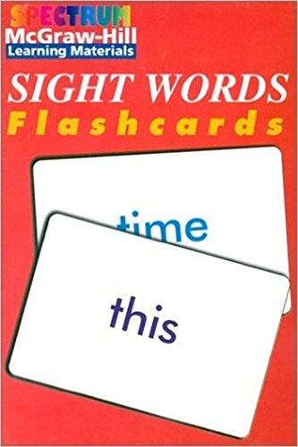 Spectrum Sight Words Flashcards (Spectrum Flashcards) (9781577681601) by Carson-Dellosa Publishing
