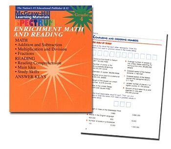 Beispielbild fr Enrichment Math & Reading Grade 4 zum Verkauf von ThriftBooks-Atlanta