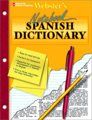 Beispielbild fr Notebook Spanish Dictionary zum Verkauf von Wonder Book