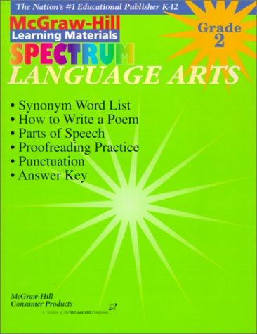 Imagen de archivo de Language Arts Grade 2 (Spectrum) a la venta por Ergodebooks