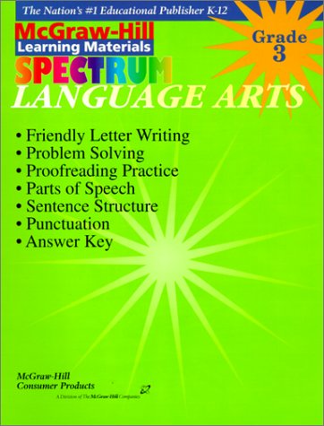 9781577684732: Spectrum Language Arts Grade 3