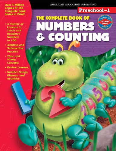 9781577686040: The Complete Book of Numbers & Counting, Grades Preschool - 1