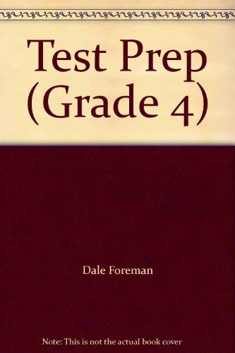 Stock image for Test Prep (Grade 4) for sale by Wonder Book