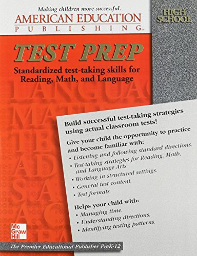 Stock image for Test Prep:High School (Test Prep Standardized test-taking skills for Reading, Math and Language, Hig for sale by ThriftBooks-Dallas