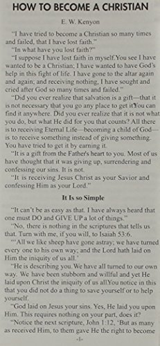 Tract-How To Become A Christian (Pack of 100) (9781577700197) by E W Kenyon