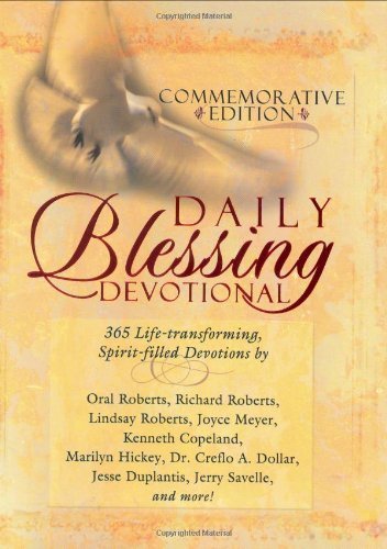 Beispielbild fr Daily Blessing Devotional: 365 Life-Transforming, Spirit-Filled Devotions zum Verkauf von Brit Books