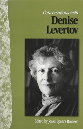 Stock image for Conversations with Denise Levertov (Literary Conversations Series) for sale by Ergodebooks