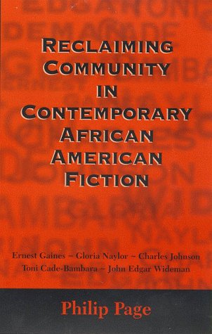 9781578061235: Reclaiming Community in Contemporary African-American Fiction