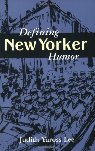 Beispielbild fr Defining New Yorker Humor zum Verkauf von Better World Books