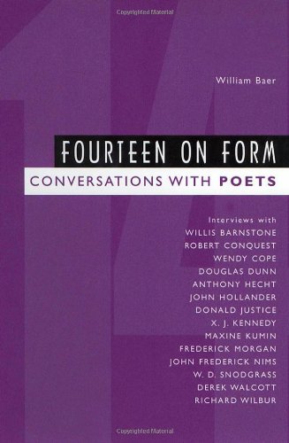 Fourteen on Form: Conversations With Poets