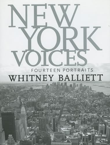 Beispielbild fr New York Voices : Fourteen Portraits zum Verkauf von Better World Books