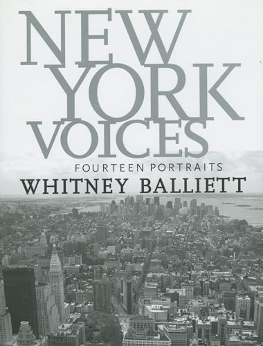 Imagen de archivo de New York Voices : Fourteen Portraits a la venta por Better World Books
