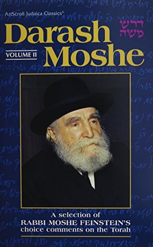 9781578191581: Artscroll: Darash Moshe II by Rabbi Moshe Feinstein