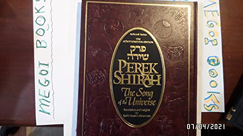 Imagen de archivo de Perek Shirah - The Song of the Universe - Full Size (Hebrew Edition) a la venta por HPB-Red