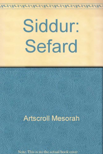 Stock image for Siddur: Sefard (Hebrew Edition) for sale by HPB-Diamond