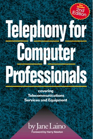 Stock image for Telephony For Computer Professionals for sale by HPB-Red