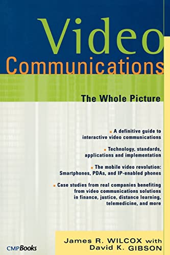 Beispielbild fr Video Communications: The Whole Picture (CMP Telecom & Networks) zum Verkauf von WorldofBooks