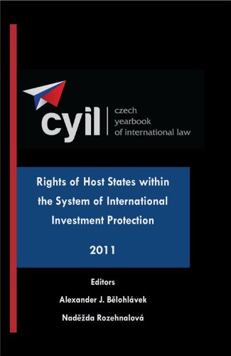 Stock image for Rights of the host states within the system of international investment protection. for sale by Kloof Booksellers & Scientia Verlag