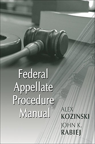 Stock image for Federal Appellate Procedure Manual for sale by Argosy Book Store, ABAA, ILAB