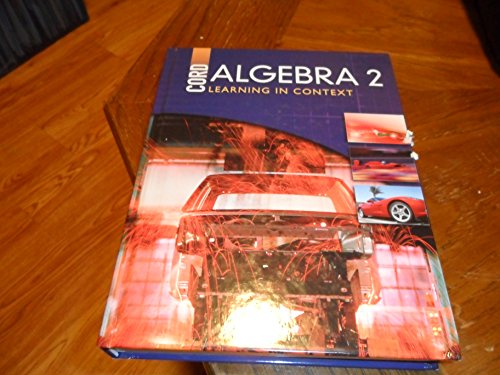 Beispielbild fr Algebra 2: Learning in Context zum Verkauf von Booksavers of MD