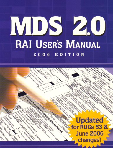 9781578399413: MDS 2.0 RAI User's Manual 2006